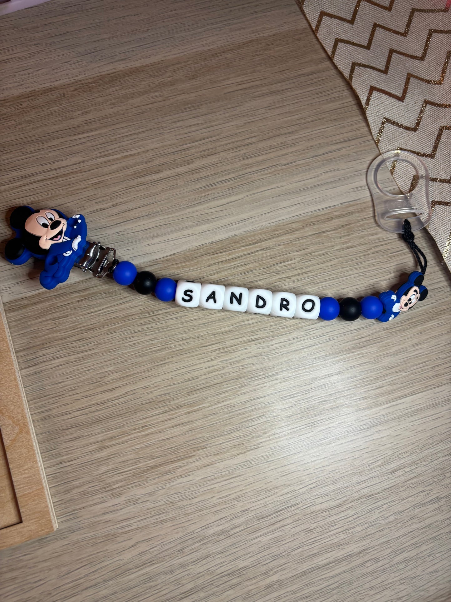 Attache tétine Mickey MODÈLE 2