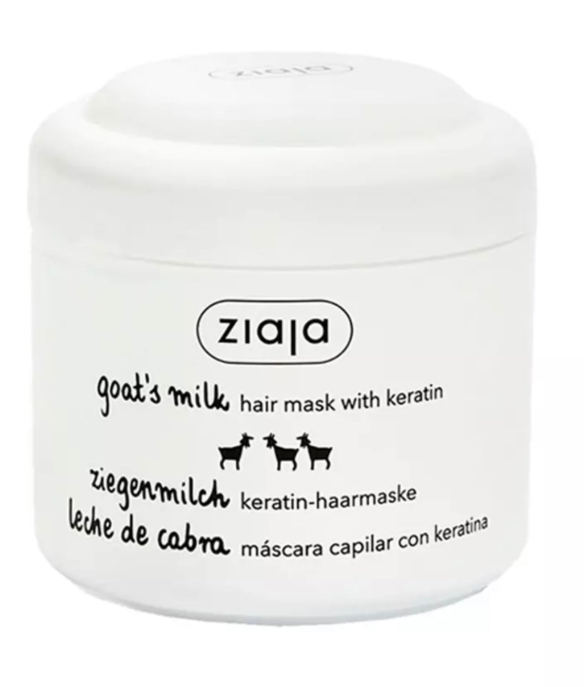 Masque cheveux au lait de chèvre