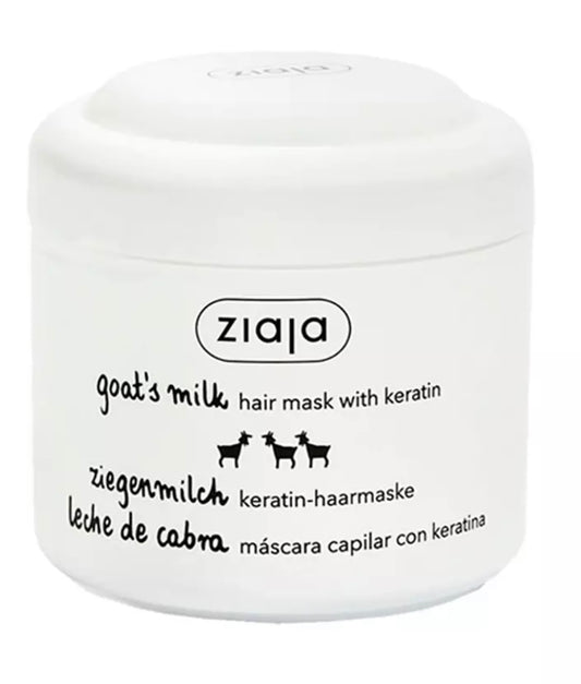 Masque cheveux au lait de chèvre
