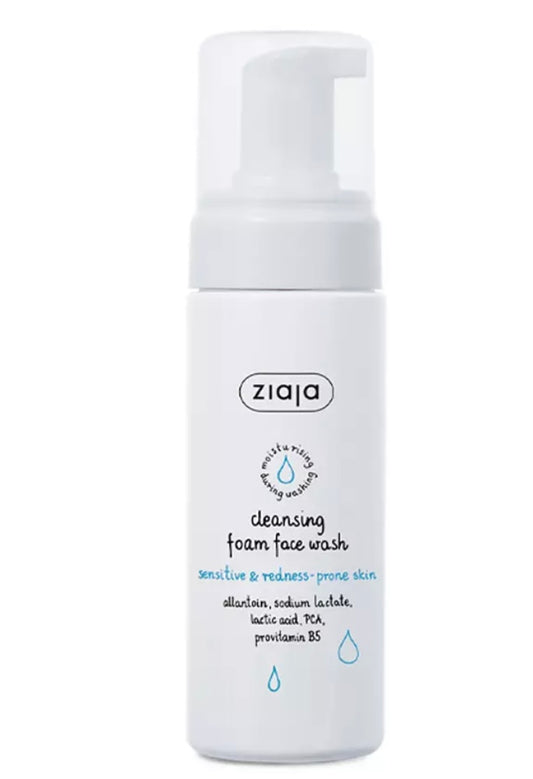 Nettoyant visage moussant au lait de chèvre