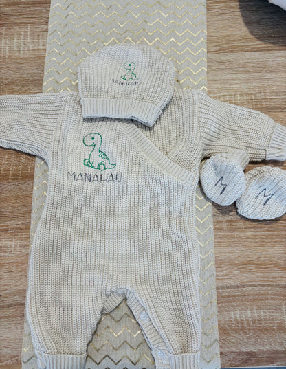Combinaisons en maille bébé