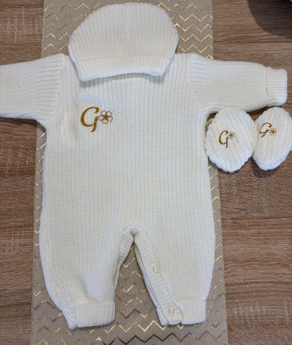 Combinaisons en maille bébé