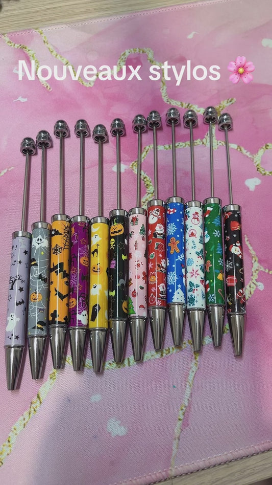 Stylos Noël et Halloween